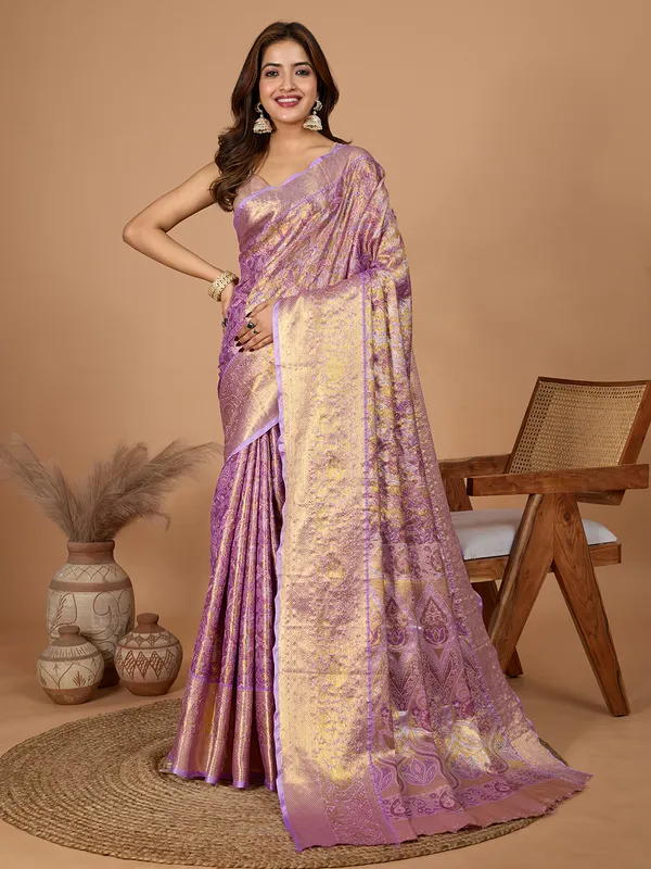 Gold_Aaradhya_Silk_Saree_With_Unstitched_Blouse_Piece