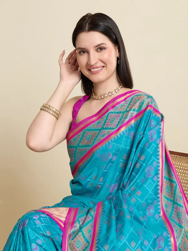 Eastern_Blue_Vaibhavi_Silk_Saree_With_Unstitched_Blouse_Piece