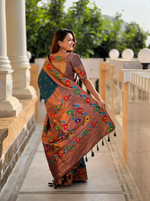 Telerama_Anuradha_Paithani_Silk_Saree_With_Unstitched_Blouse_Piece