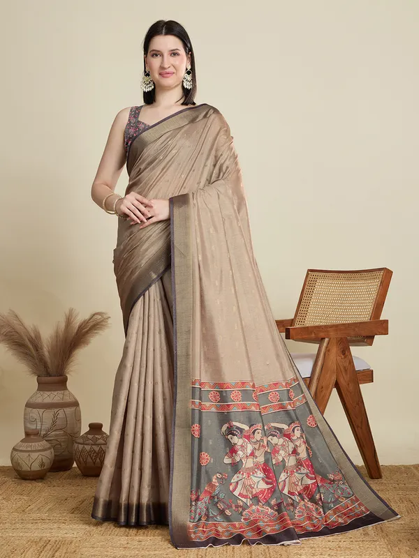 Peru_Abhilasha_Cotton_Saree_With_Unstitched_Blouse_Piece