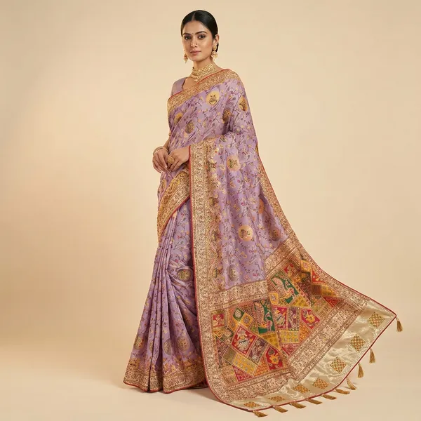 Dusk_Purple_Riva_Silk_Saree_With_Unstitched_Blouse_Piece