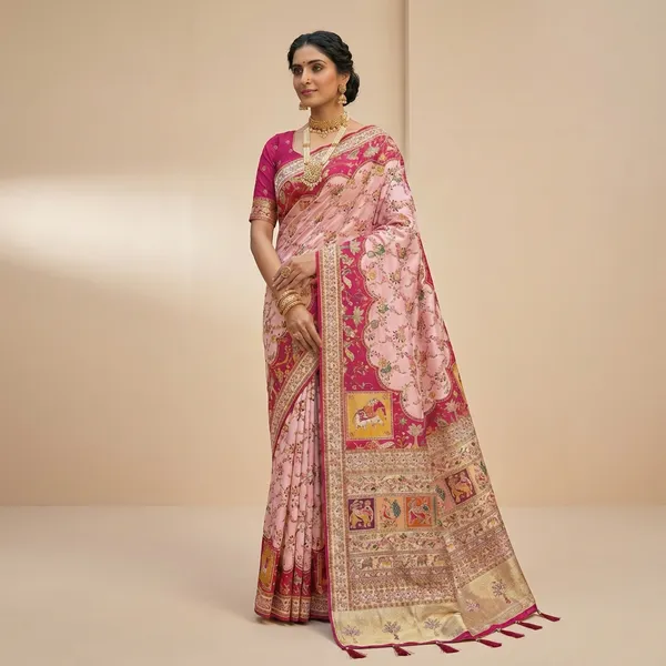 Light-Pink_Riva_Silk_Saree_With_Unstitched_Blouse_Piece