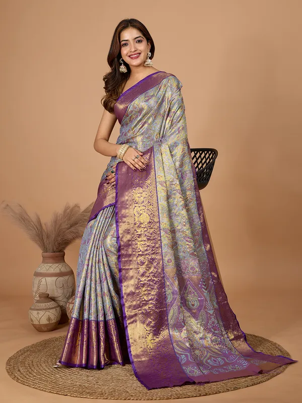 Purple_Aaradhya_Silk_Saree_With_Unstitched_Blouse_Piece