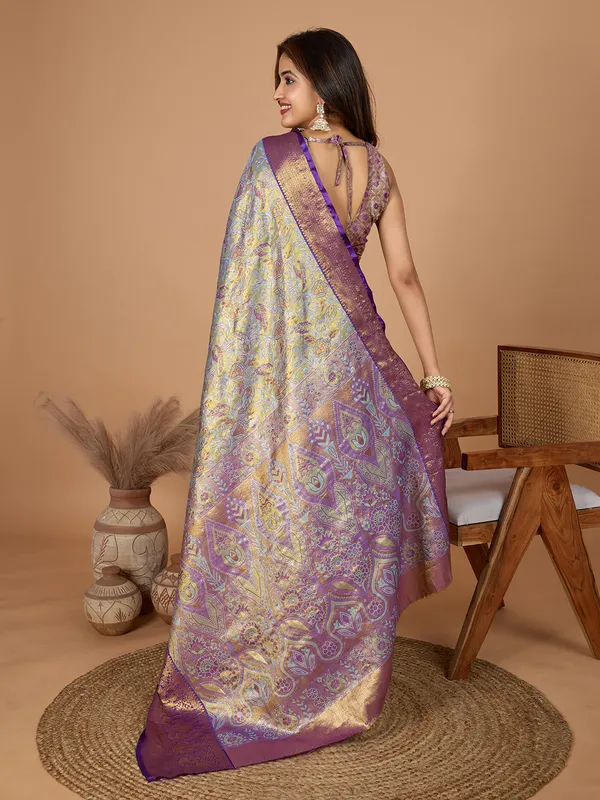 Purple_Aaradhya_Silk_Saree_With_Unstitched_Blouse_Piece