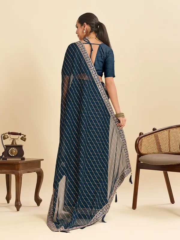Dark_Blue_Madhvi_Silk_Saree_With_Unstitched_Blouse_Piece
