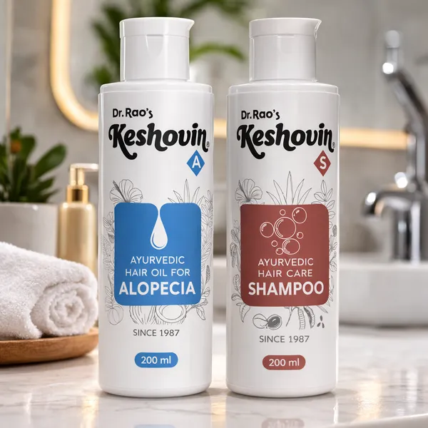 Keshovin_A_Combo_(200_ml)_–_Ayurvedic_Alopecia_Hair_Oil_&_Shampoo_for_Bald_Patches,_Beard_Patchiness,_Thinning_Hair_&_Hair_Fall