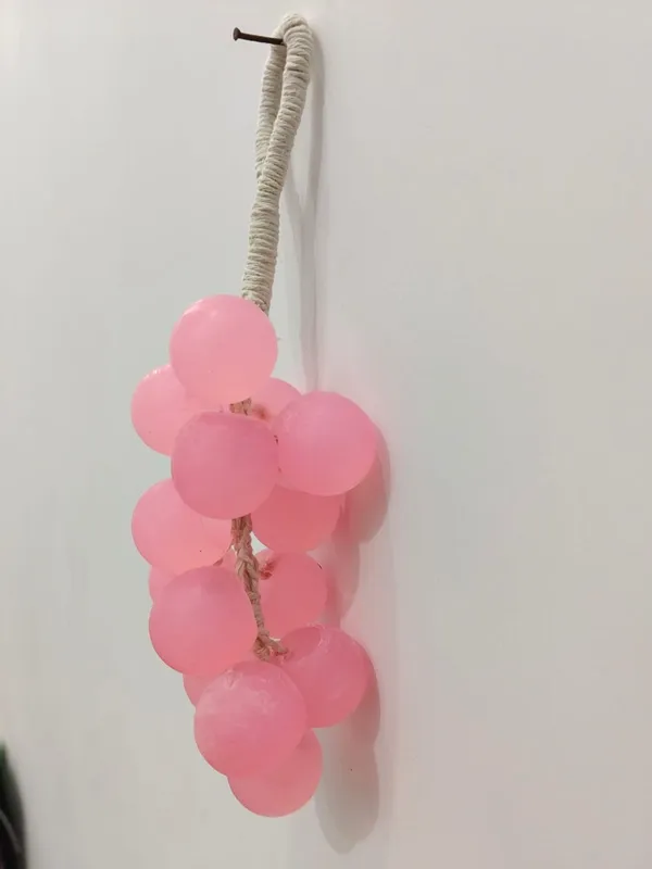 Handmade_Grape_Bunch_soap_-_pink