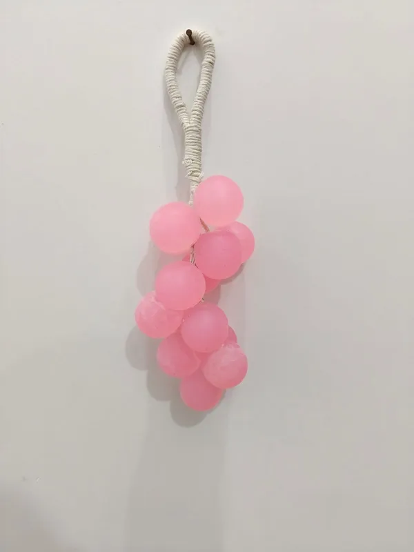 Handmade_Grape_Bunch_soap_-_pink