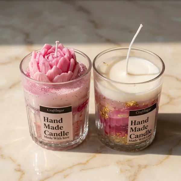 Hand_Made_Candle_Set_-_Lotus_Blossom_&_Rose_&_Gold