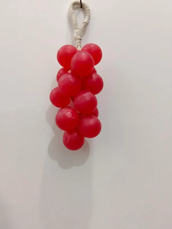 Handmade_Grape_Bunch_soap_-_Set_of_2_(Red_&_yellow)