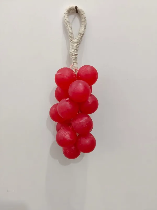 Handmade_Grape_Bunch_soap_-_Set_of_2_(Red_&_yellow)