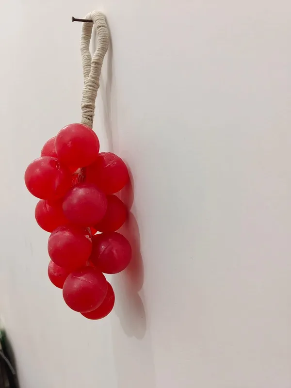 Handmade_Grape_Bunch_soap_-_Set_of_2_(Red_&_yellow)