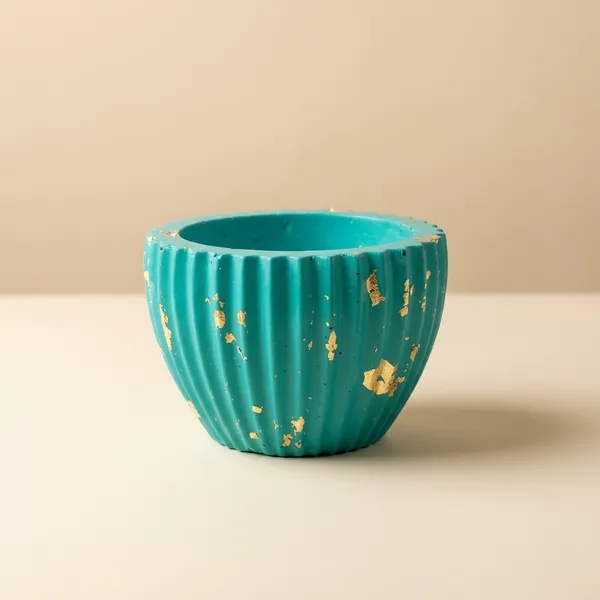 Handcrafted_Turquoise_Bowl_With_Gold_Leaf_Accents