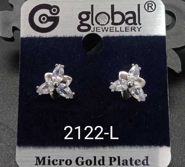 Gold_Plated_Micro_Crystal_Floral_Stud_Earrings
