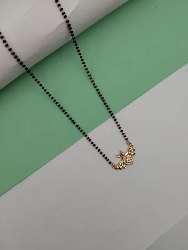 Gold_Tone_Peacock_Mangalsutra_With_Black_Beaded_Chain