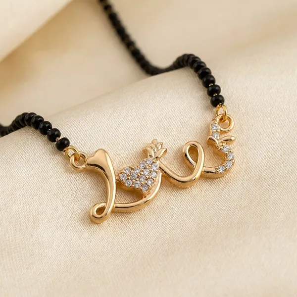 Gold_Plated_Mangalsutra_Necklace_With_Black_Beads_Elegant_Design