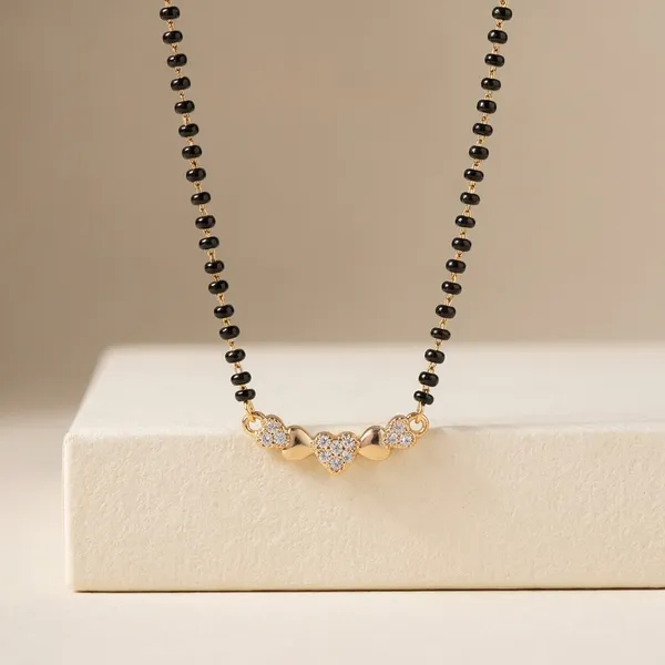 Black_Beaded_Mangalsutra_Necklace_With_Gold_Tone_Pendant