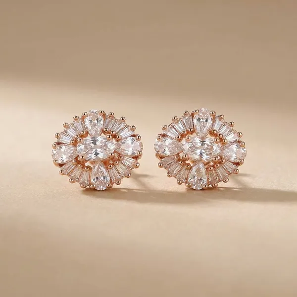 Rose_Gold_Cubic_Zirconia_Flower_Stud_Earrings