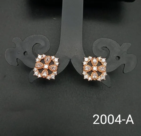 Rose_Gold_Crystal_Floral_Stud_Earrings