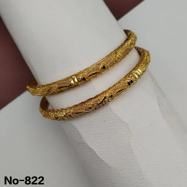 Gold_Plated_Textured_Bangles_Traditional_Set_Of_2
