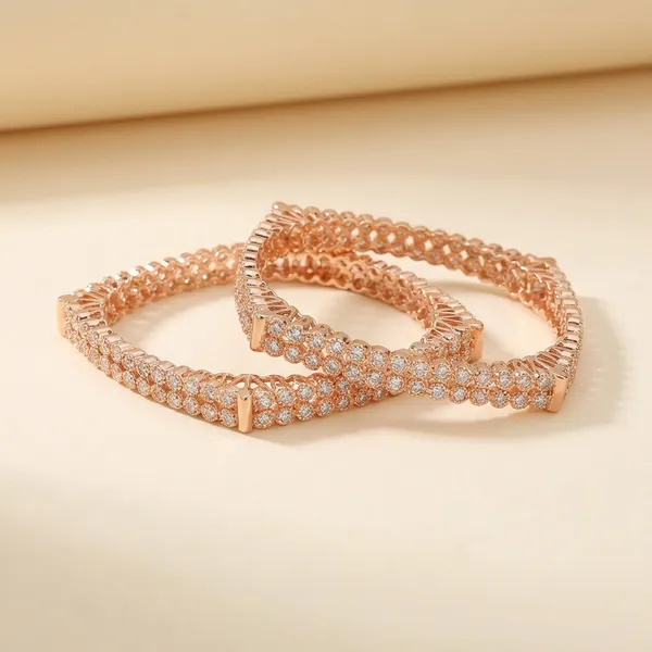 Rose_Gold_Plated_Crystal_Embellished_Bangles_Set_Of_2
