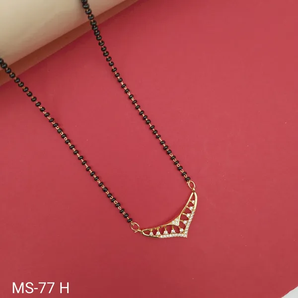 Gold_Plated_Mangalsutra_Pendant_With_Black_Beaded_Chain_Ms_77_H