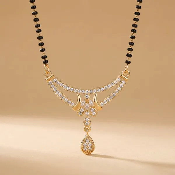 Gold_Tone_Crystal_Embellished_Mangalsutra_Elegant_Design