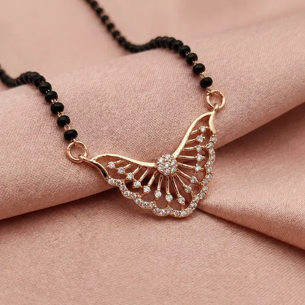 Gold_Tone_Butterfly_Pendant_Mangalsutra_Necklace_With_Black_Beads