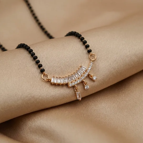 Black_Beaded_Mangalsutra_Necklace_With_Gold_Tone_Pendant