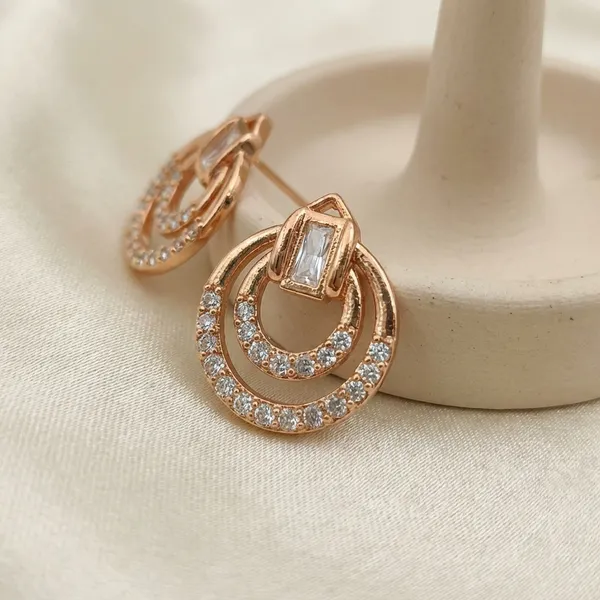 Gold_Tone_Crystal_Double_Circle_Drop_Earrings