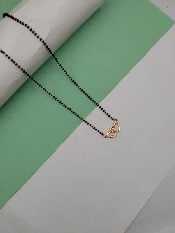 Gold_Plated_Double_Heart_Mangalsutra_With_Black_Beaded_Chain