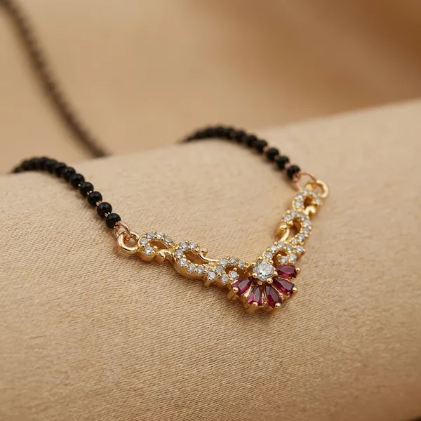 Black_Beaded_Mangalsutra_With_Golden_Pendant