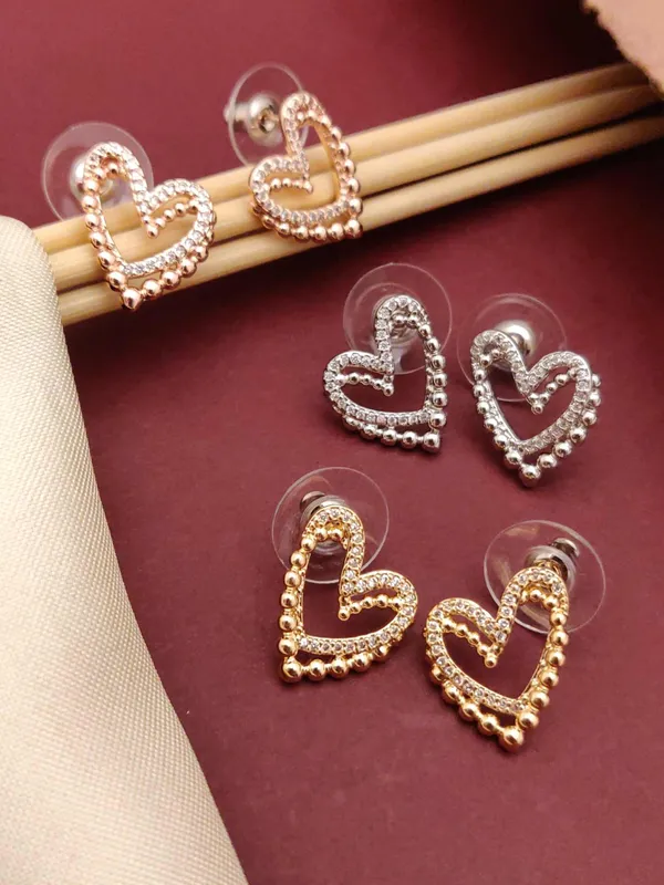 Crystal_Heart_Stud_Earrings_Set_Of_3_Pairs