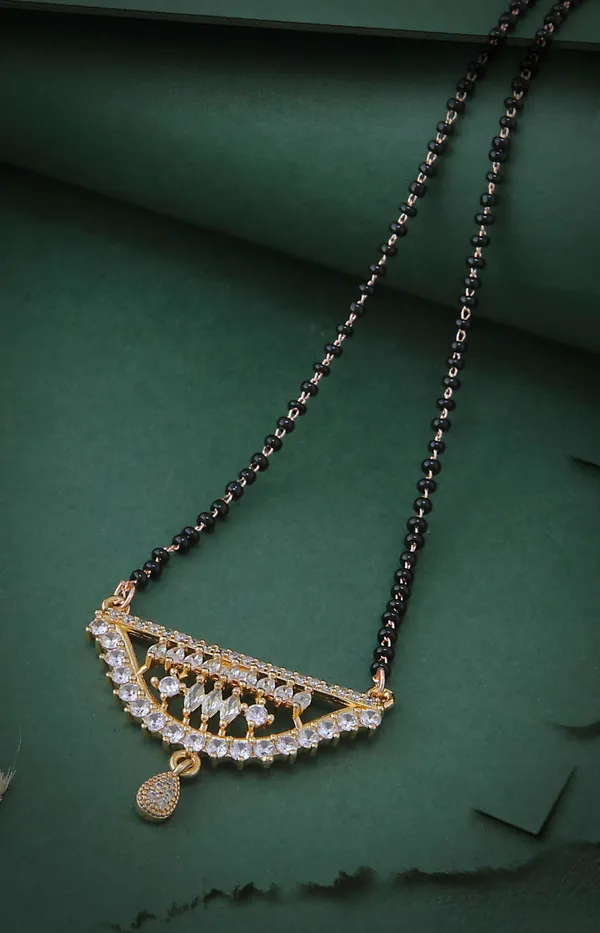 Gold_Tone_Crystal_Pendant_Mangalsutra_Necklace_Elegant_Design