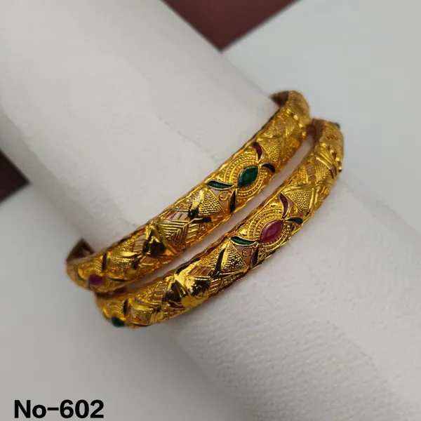 Golden_Meenakari_Bangles_Set_Of_2