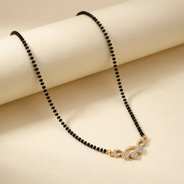 Black_Beaded_Mangalsutra_With_Golden_Butterfly_Pendant