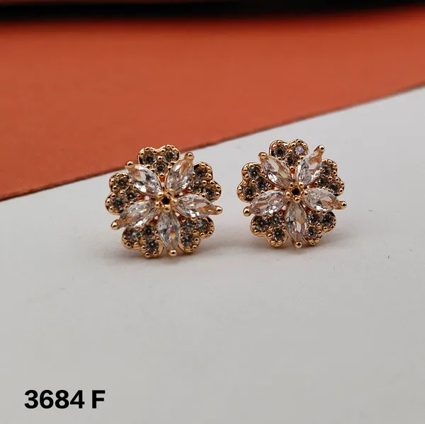 Rose_Gold_Floral_Crystal_Stud_Earrings