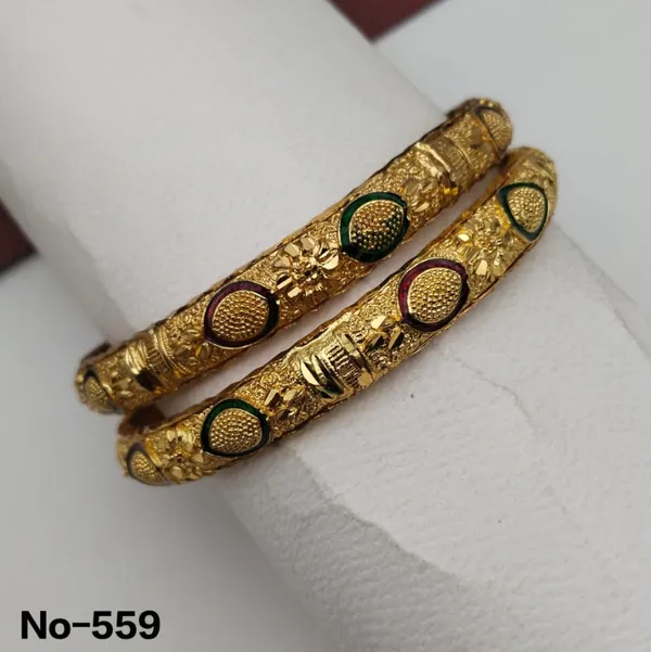 Gold_Plated_Meenakari_Bangles_Traditional_Set_Of_2
