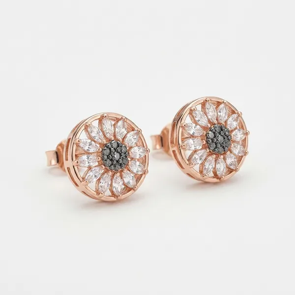 Rose_Gold_Crystal_Cluster_Stud_Earrings