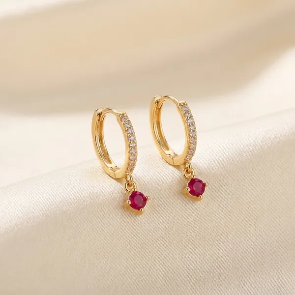 Gold_Plated_Moon_And_Star_Gemstone_Stud_Earrings_Set_Of_10