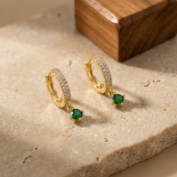Gold_Plated_Moon_And_Star_Gemstone_Stud_Earrings_Set_Of_10