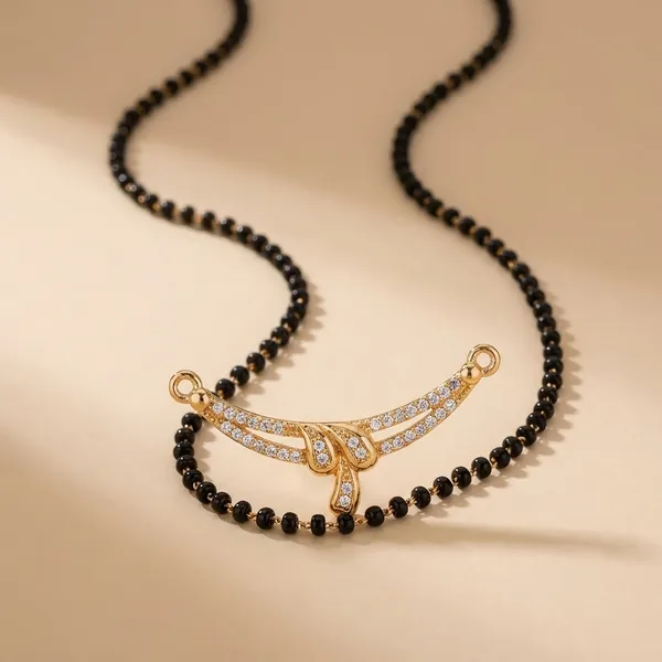 Gold_Plated_Cz_Pendant_Mangalsutra_Necklace_With_Black_Beads