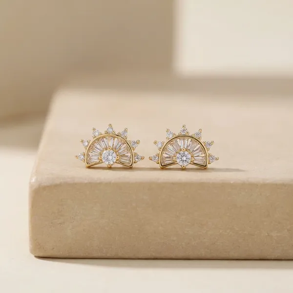 Gold_Tone_Sunburst_Crystal_Stud_Earrings_Set_Of_3_Pairs