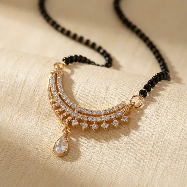 Gold_Tone_Crescent_Pendant_Mangalsutra_Necklace_With_Black_Beaded_Chain