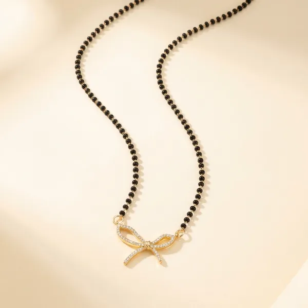 Gold_Tone_Pendant_Mangalsutra_Necklace_Elegant_Design