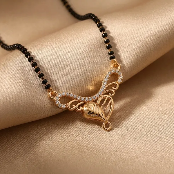 Rose_Gold_Crystal_Mangalsutra_Necklace