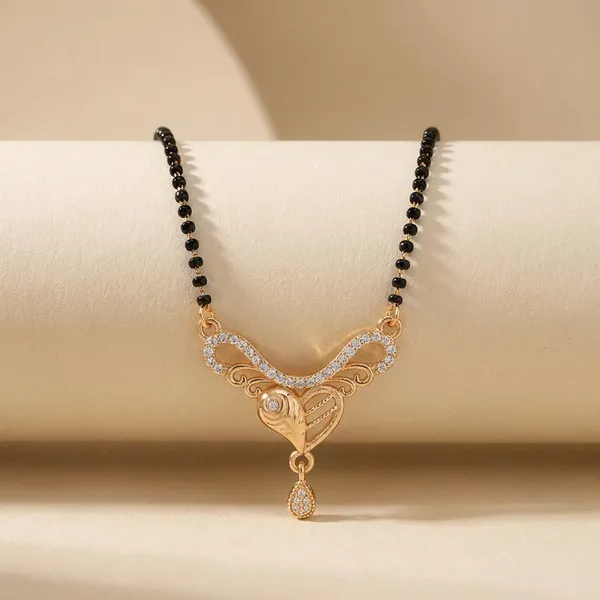 Rose_Gold_Crystal_Mangalsutra_Necklace
