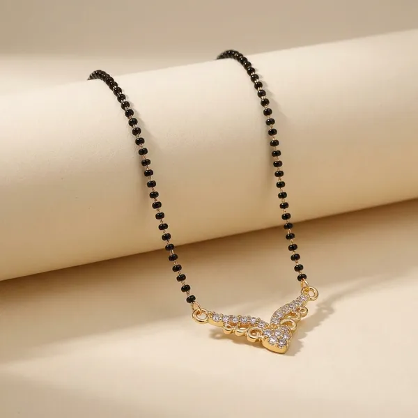 Black_Beaded_Mangalsutra_Necklace_With_Gold_Tone_Pendant