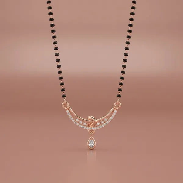 Gold_Tone_Crescent_Pendant_Mangalsutra_Necklace_With_Black_Beaded_Chain