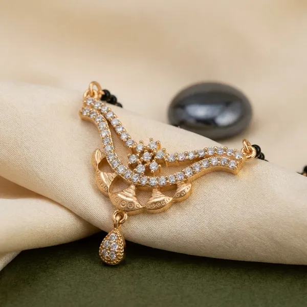 Black_Beaded_Mangalsutra_Necklace_With_Golden_Pendant